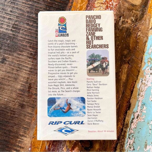Rip Curl Chocolate Barrels & Liquid Trips Surfing VHS Tape - Picture 2 of 4